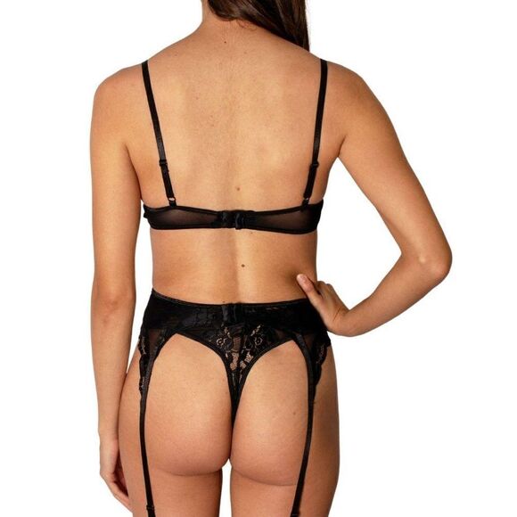 NWT Fleur Cachee "Macaria" Lingerie Set - Picture 5 of 5